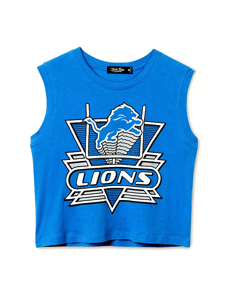 Junk Food Clothing Women's Nfl Detroit Lions Field Goal Tank