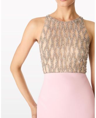  Dewdrop Crystal Bodice Gown