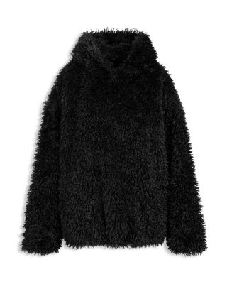 Faux Fur Hoodie