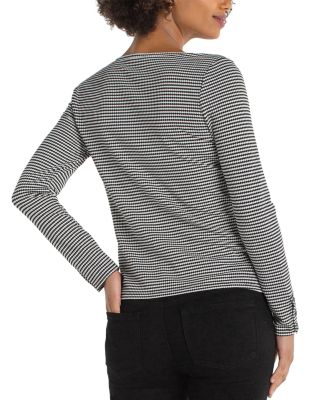 Three Quarter Button Henley