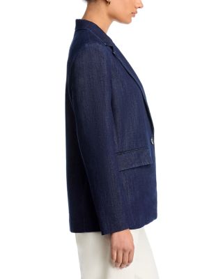 Jennie Denim Blazer in Indigo