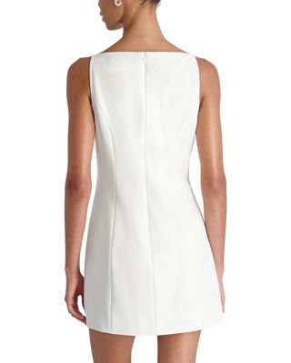 Azra Twill Square Neck Mini Dress