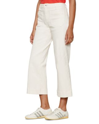 The Marine Cropped Wide Leg Pants