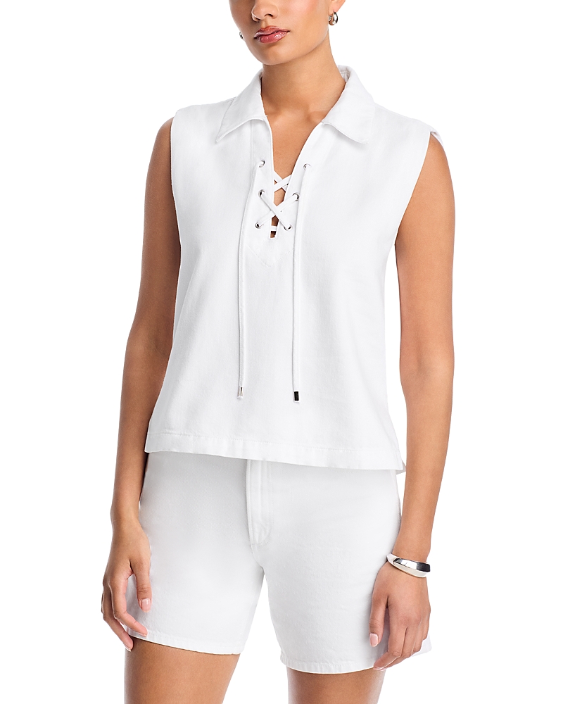 rag & bone Fiona Lace Up Shirt