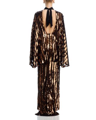 Crystal Whispers Maxi Dress