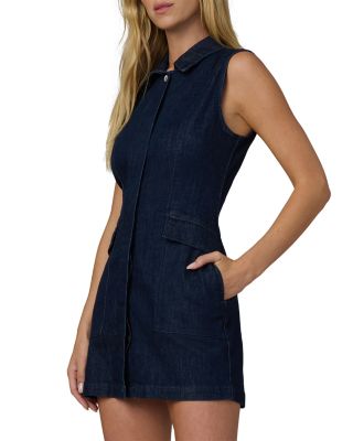 The Irina Denim Mini Dress