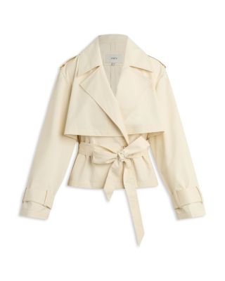 The Liz Cropped Trench Coat