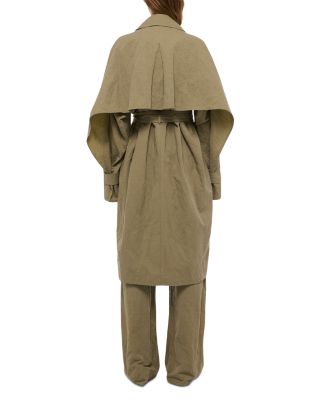 Cape Trench Coat 