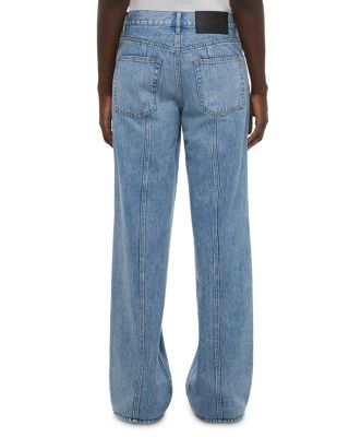 High Rise Wardrobe Jeans in Vintage Wash Blue