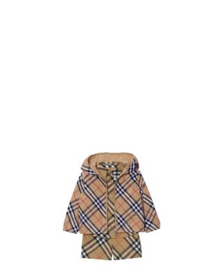 Boys' Reversible Check Cotton Blend Jacket - Baby, Little Kid