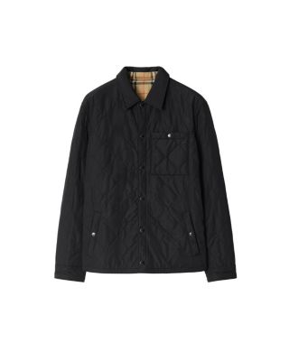 Reversible Quilted Nylon Overshirt