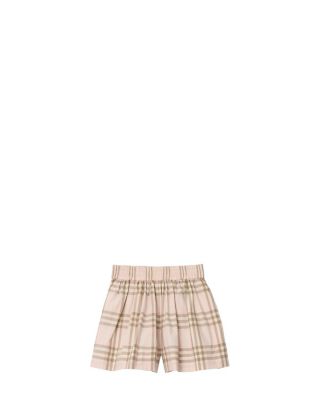 Girls' Check Cotton Shorts - Little Kid, Big Kid