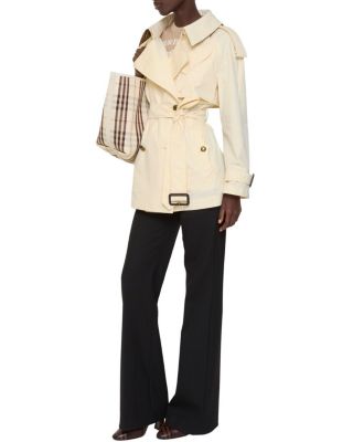 Short Lightweight Cotton Fitzrovia Trench Coat