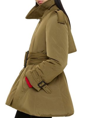 Belted Berryhill Padded Car Coat