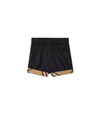 Boys' Check Turn Up Cotton Shorts - Baby, Little Kid