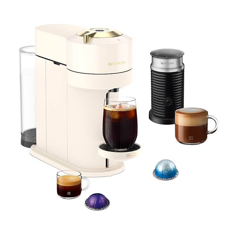 Nespresso Vertuo Next Premium Coffee and Espresso Maker by De'Longhi with Aeroccino Milk Frother