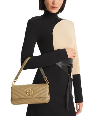 Small Kira Chevron Shoulder Bag