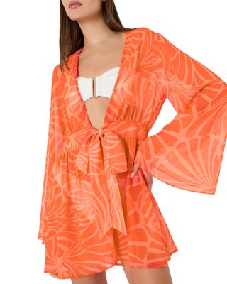 Jessie Abstract Kai Print Swim Cover Up