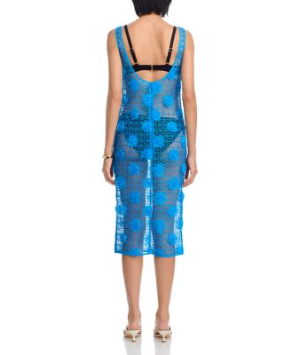 3D Crochet Cover Up Dress