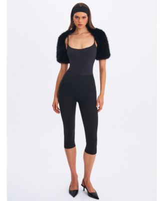  Kori Faux Fur Micro Bolero