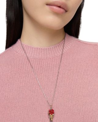  Knight Rose Charm Necklace