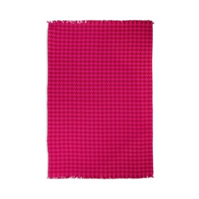 Houndstooth Naturally Weighted Wool Throw