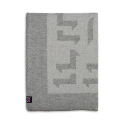 Expletive Merino Wool Fleece Throw