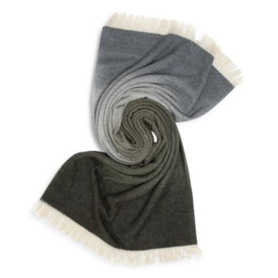 Whisper Ombr&eacute; Merino Wool Throw