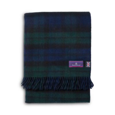 Tartan Reversible Double Merino Wool Throw