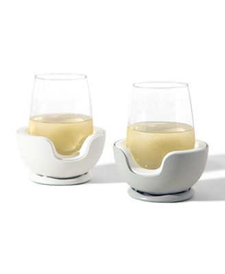  Personal Stemless Wine Chiller, Set of Chill Cradle and Stand