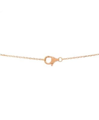 Etincelle de Cartier Pendant Necklace 18K Rose Gold with Diamonds, 15.25 - 16.5"