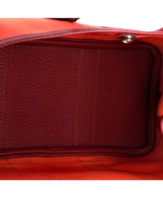 30 Garden Party Tote Toile and Leather