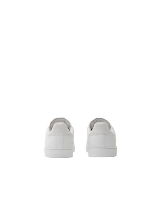  Women's Embossed Check Leather Set Sneakers