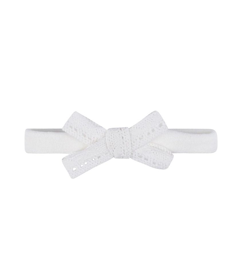 Ely's & Co. Girls' Lace Trim Pointelle Headband - Baby