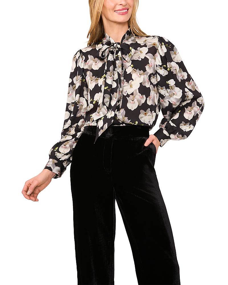 Ted Baker Orchayna Neck Tie Blouse