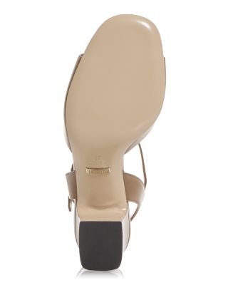 Women's Horsebit Block Heel Sandals 