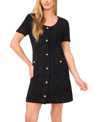 Tweska Button Down Mini Dress