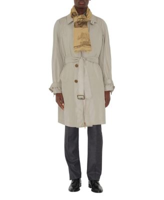  London Landmarks Wool Silk Scarf