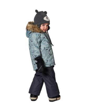  Boys' Two-Piece Play Snowsuit Animal Print Jacket - Baby, Little Kid