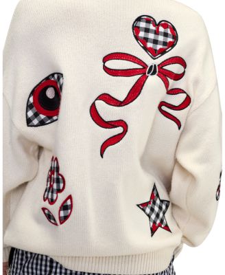 Playful Patchwork Cardigan