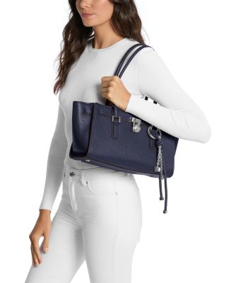 Hamilton Moderne Small Leather Satchel