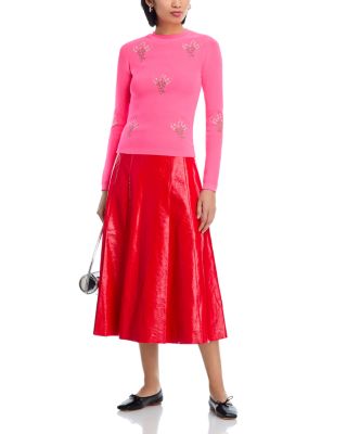 Embroidered Crewneck Sweater