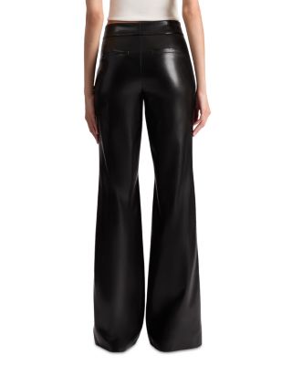 Dylan Faux Leather Wide Leg Pants 