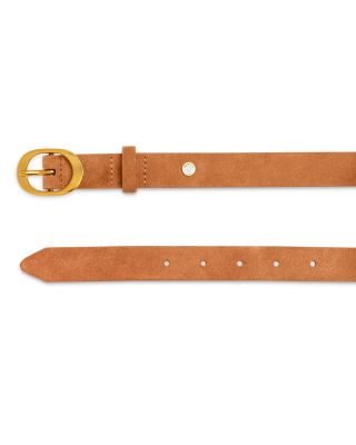 Women's Vera Slim Suede Belt