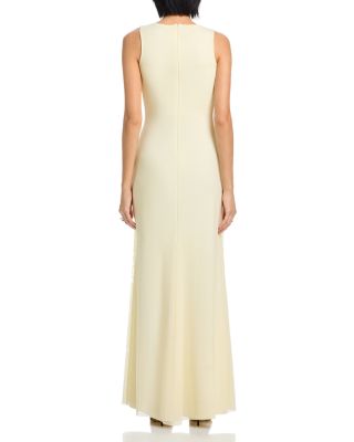 Cowl Neck Mesh Dress - Exclusive