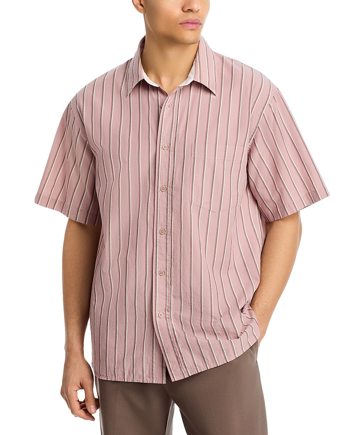 Simkhai Deacon Breeze Stripe Shirt