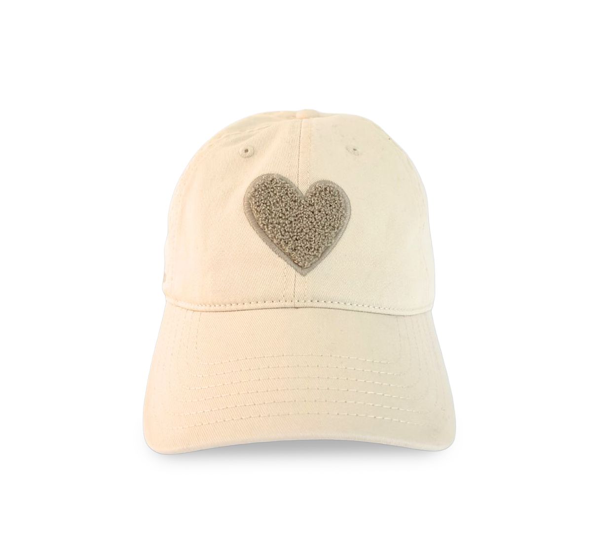 Kerri Rosenthal Imperfect Heart Chenille Baseball Cap