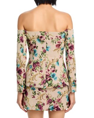 Alice Off Shoulder Blazer & Marseille Mini Skirt