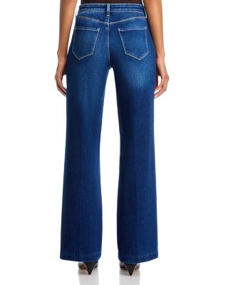 Scottie High Rise Wide Leg Jeans in Delany