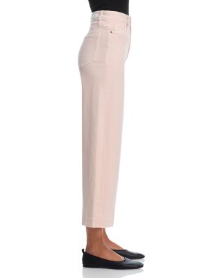 Anessa High Rise Wide Leg Jeans in Vintage Rosa